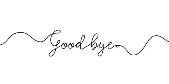 Goodbye, Cursive